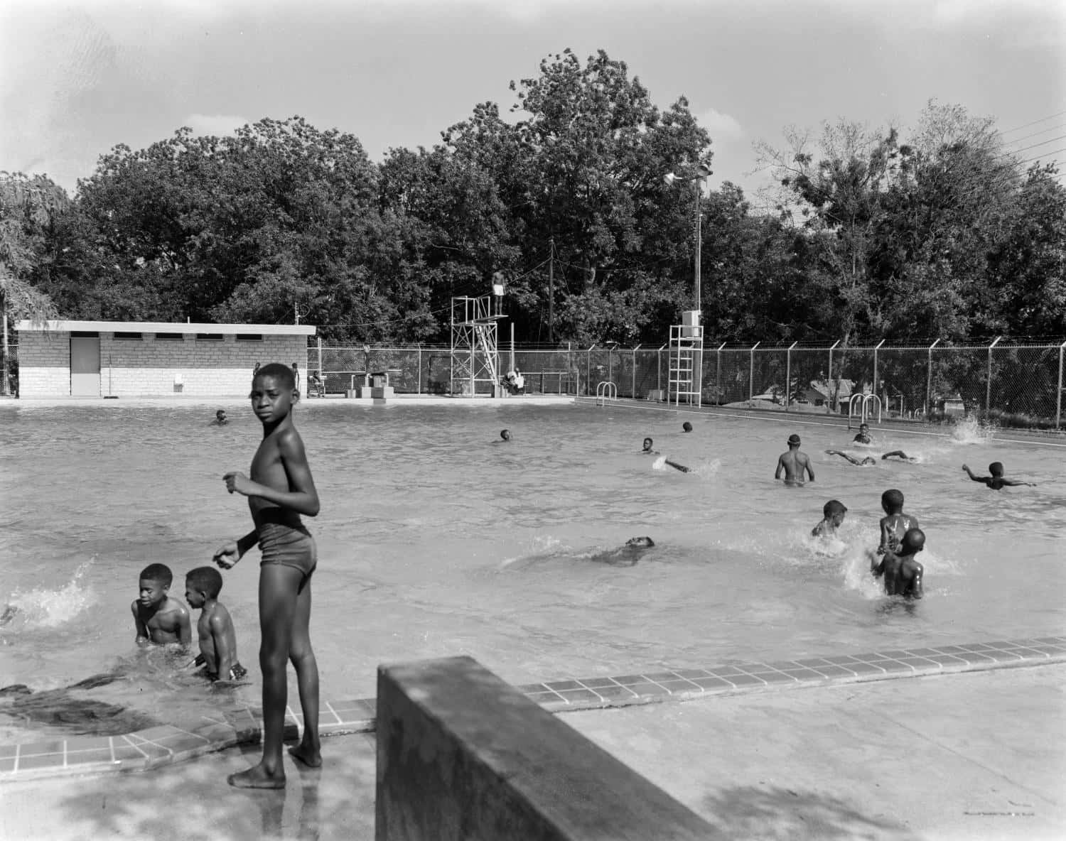 Swimming at Rosewood Recreation Center